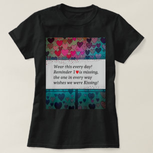 Camiseta Recordatorio 1 Falta un Corazón