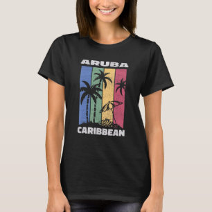 Camiseta Recordatorio caribeño del recuerdo de Aruba