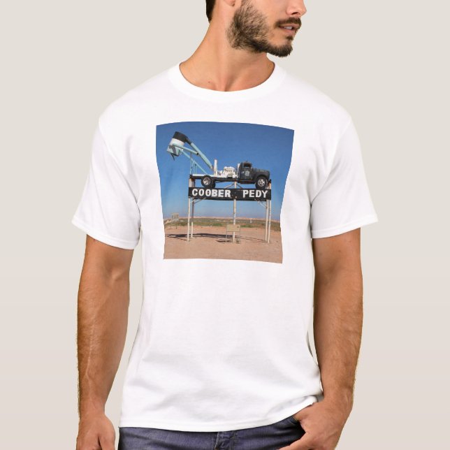 Camiseta Recordatorio de Coober Pedy personalizado (Anverso)