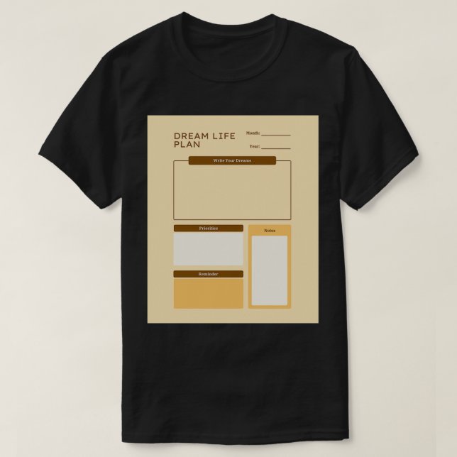 Camiseta recordatorio de escritura (Diseño del anverso)