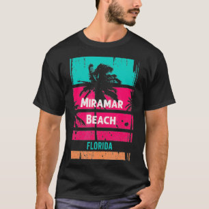 Camiseta Recordatorio de Florida para Miramar Beach