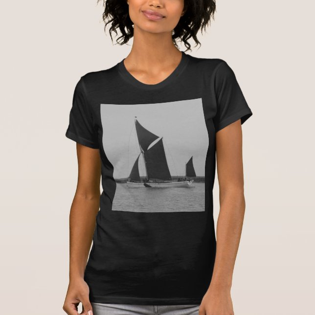 Camiseta Recordatorio de Gabarra de Vela (Anverso)