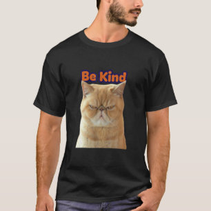 Camiseta Recordatorio de gato Elija ser amable todos los dí