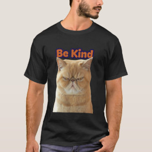 Camiseta Recordatorio de gato Elija ser amable todos los dí