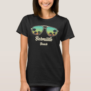 Camiseta Recordatorio de la playa de souvenirs de las Bermu