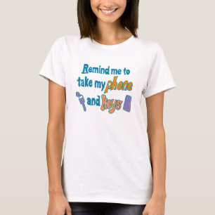 Camiseta Recordatorio divertido para la falta de atención A