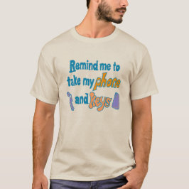 Camiseta Recordatorio divertido para la falta de atención y