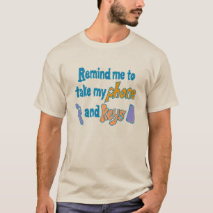 Camiseta Recordatorio divertido para la falta de atención y