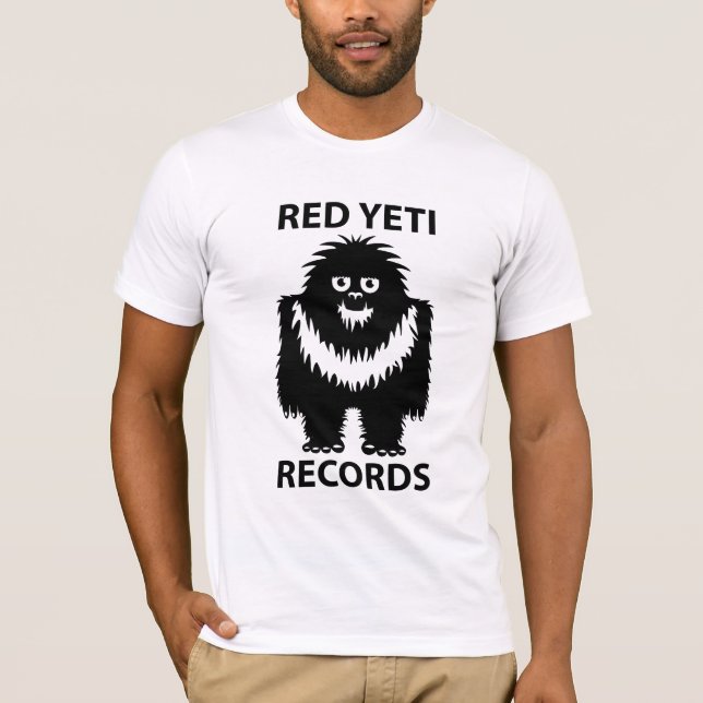 Camiseta Récords de Yeti Rojo T (Anverso)