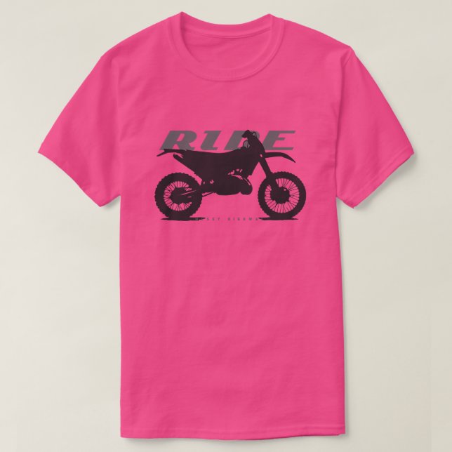 Camiseta Recorrer la sombra de KTM 200 EXE Enduro (Diseño del anverso)