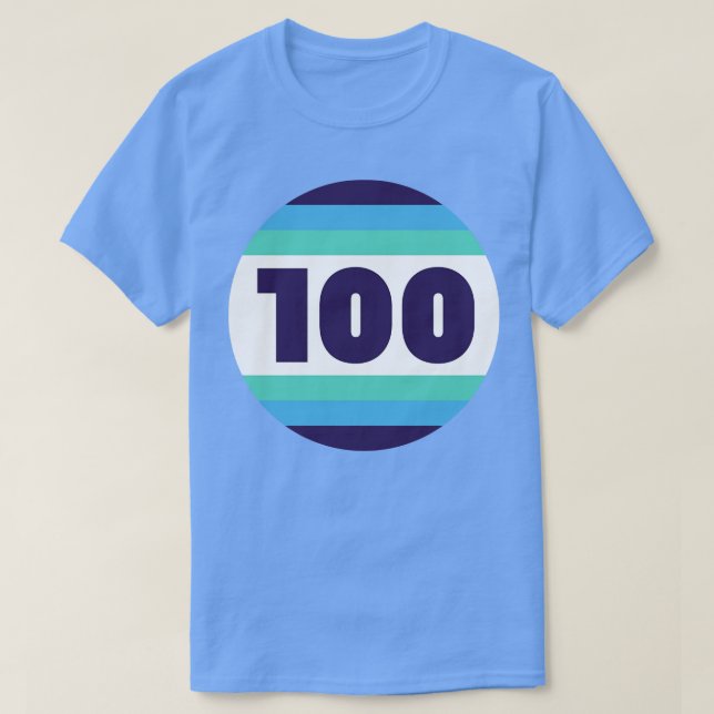 Camiseta Recorrido de 100 millas y círculo ultraconductor 1 (Diseño del anverso)