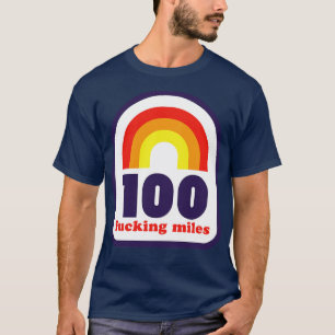 Camiseta Recorrido de 100 millas y divertida marcha del arc
