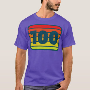 Camiseta Recorrido de 100 millas y retro ultrarreador