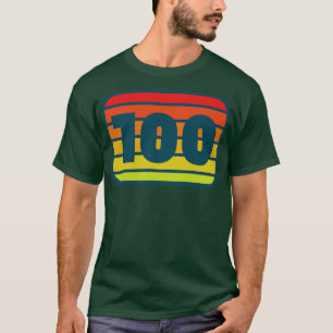 Camiseta Recorrido de 100 millas y retro ultrarreador