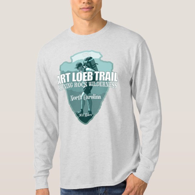 Camiseta Recorrido de Art Loeb (punta de flecha T) (Anverso)