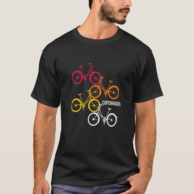 Camiseta Recorrido de Copenhague (Anverso)