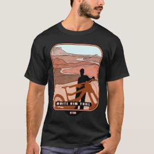 Camiseta Recorrido de la cuenca blanca � recuerdo del cicli