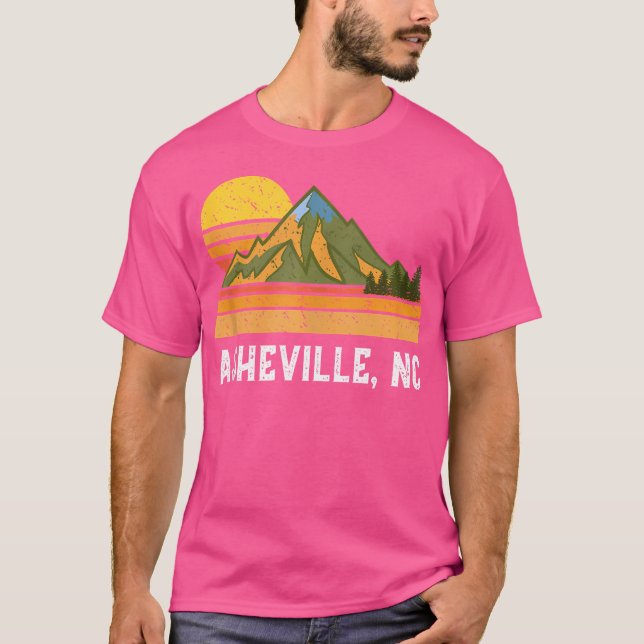 Camiseta Recorrido de montaña en Carolina del Norte Regalo  (Anverso)