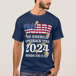 Camiseta Recorrido de retorno americano CICADA 2024