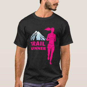 Camiseta Recorrido de Runner en dirección a las montañas de