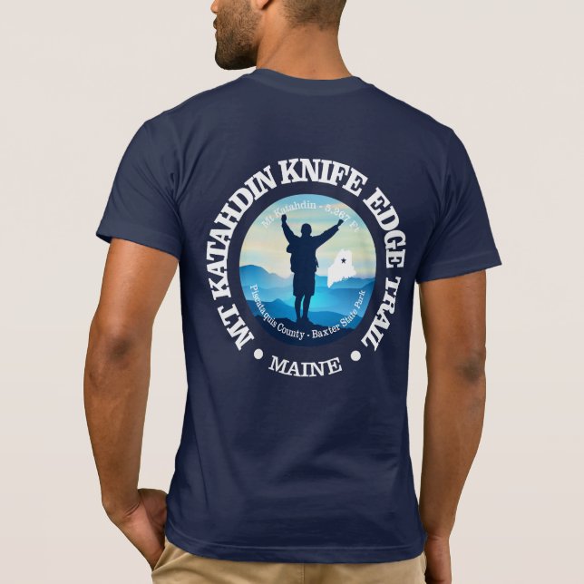 Camiseta Recorrido del borde del cuchillo (V) (Reverso)