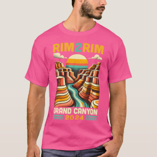 Camiseta Recorrido del Gran Cañón de Rim 2 Rim Rim Rim 2 Re
