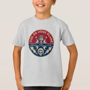 Camiseta Recorrido en bicicleta de Col de Joux Plane french