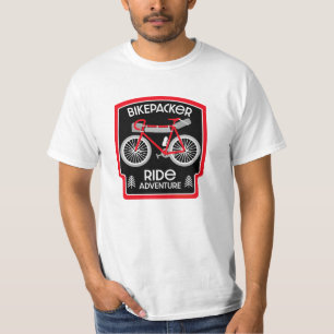 Camiseta Recorrido en bicicleta de despegue en bicicleta