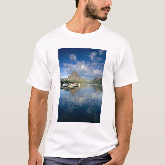 Camiseta Recorrido en bote atracado en dos lagos medicinale (Anverso)