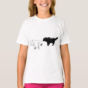 Camiseta Recorrido por la cosecha, dos amigos leales
