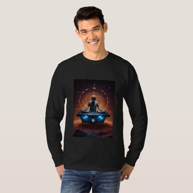 Camiseta Recorrido por Warp: despegarse con la música (Anverso completo)