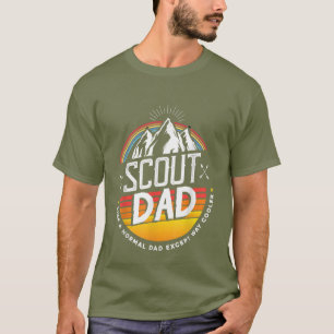 Camiseta recorrido retro fresco Arte de palabras de papá
