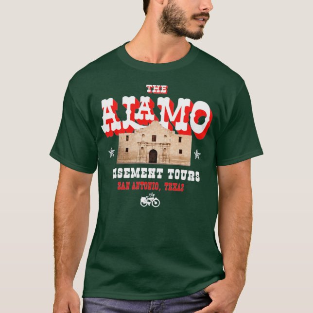 Camiseta Recorridos por el sótano del Álamo (Anverso)
