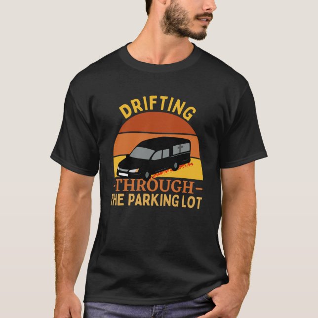 Camiseta Recorriendo El Coche Funeral Del Parking Lot (Anverso)