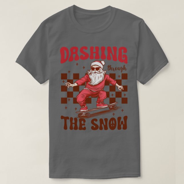 Camiseta Recorriendo La Nieve (Diseño del anverso)