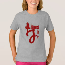 Camiseta Recortado para Alegría