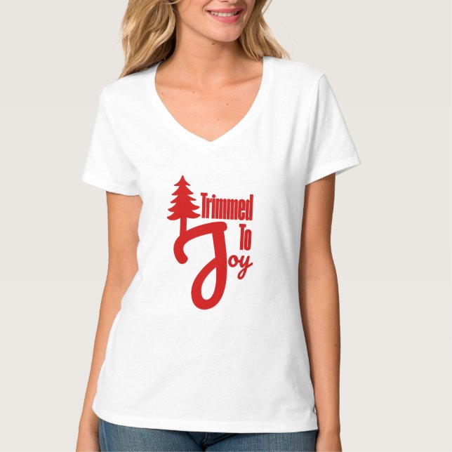 Camiseta Recortado para Alegría (Anverso)