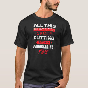 Camiseta Recortando mi Parapente Parapente Adventure S