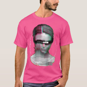 Camiseta Recorte de Fiesta de vaporwave de audio de técnico