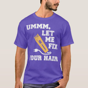 Camiseta Recorte de pelo para peluquería