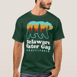 Camiseta Recreación de la Brecha de Agua de Delaware Pennsy