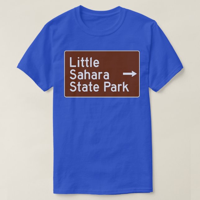 Camiseta Recreación de Oklahoma Brown, Parque Estatal del P (Diseño del anverso)