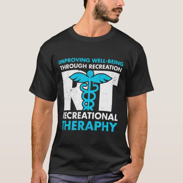 Camiseta Recreación Terapéutica Terapia Recreativa Mes (Anverso)
