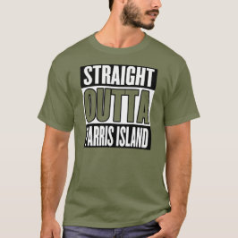 Camiseta recta de la isla de Outta Parris