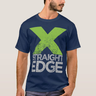 Camiseta recta del borde
