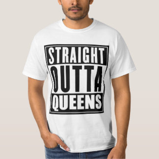 Camiseta recta del Queens de Outta