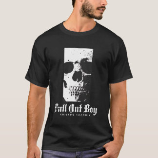 Camiseta Rectángulo de caída fuera del cráneo