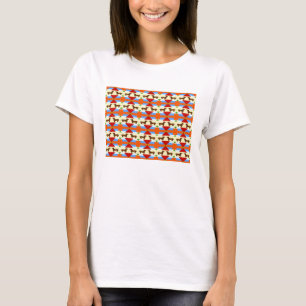 Camiseta Rectángulo de Dachshund Quilt