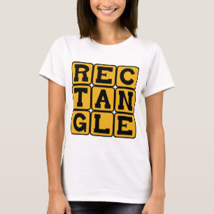 Camiseta Rectángulo, polígono de cuatro lados