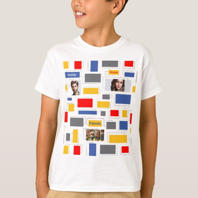 Camiseta Rectángulos (Anverso)